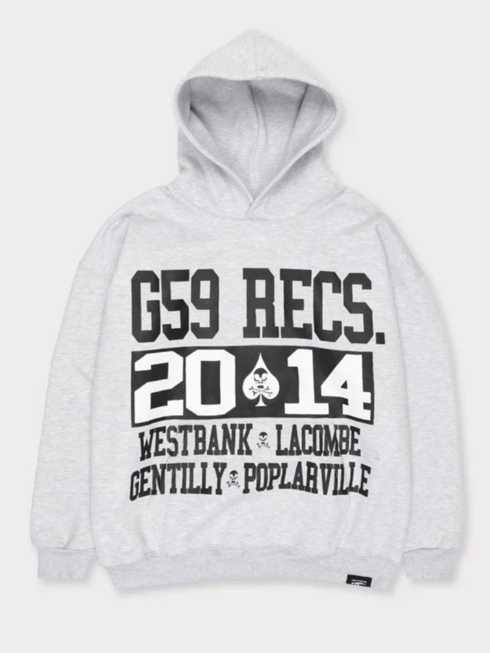 G59 Back Woods Hoodie in Heather Grey